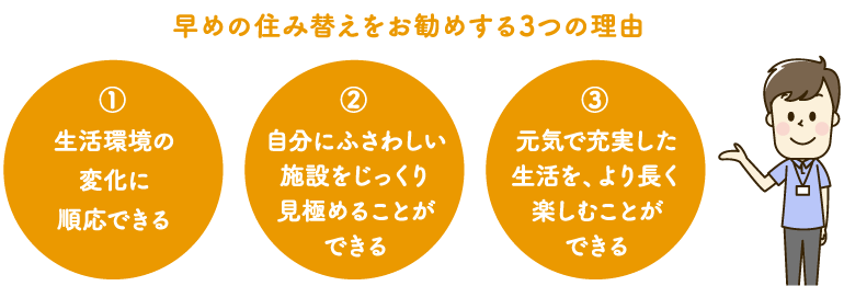 早めの住み替えをお勧めする3つの理由